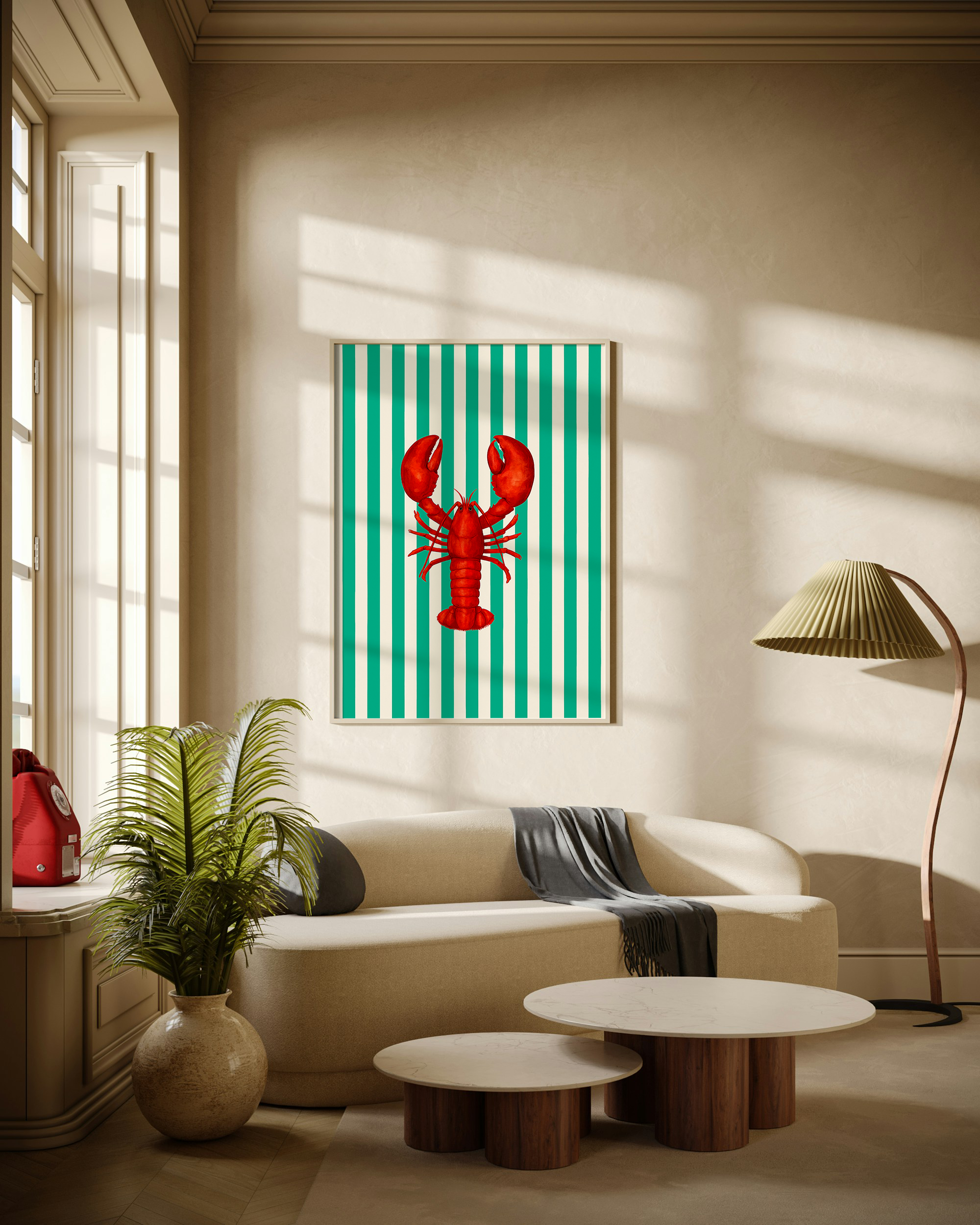 Personalizable Lobster Poster
