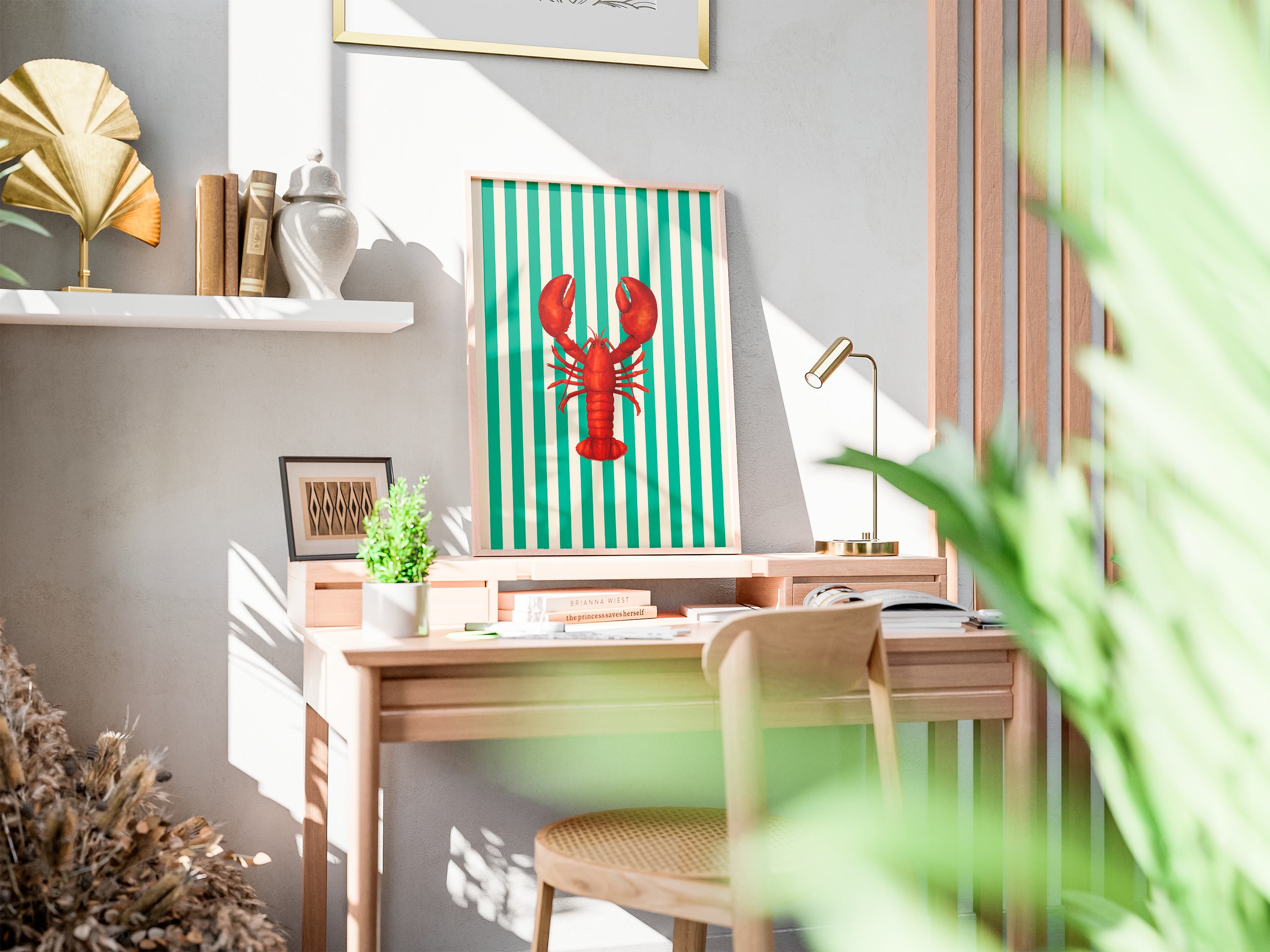 Personalizable Lobster Poster