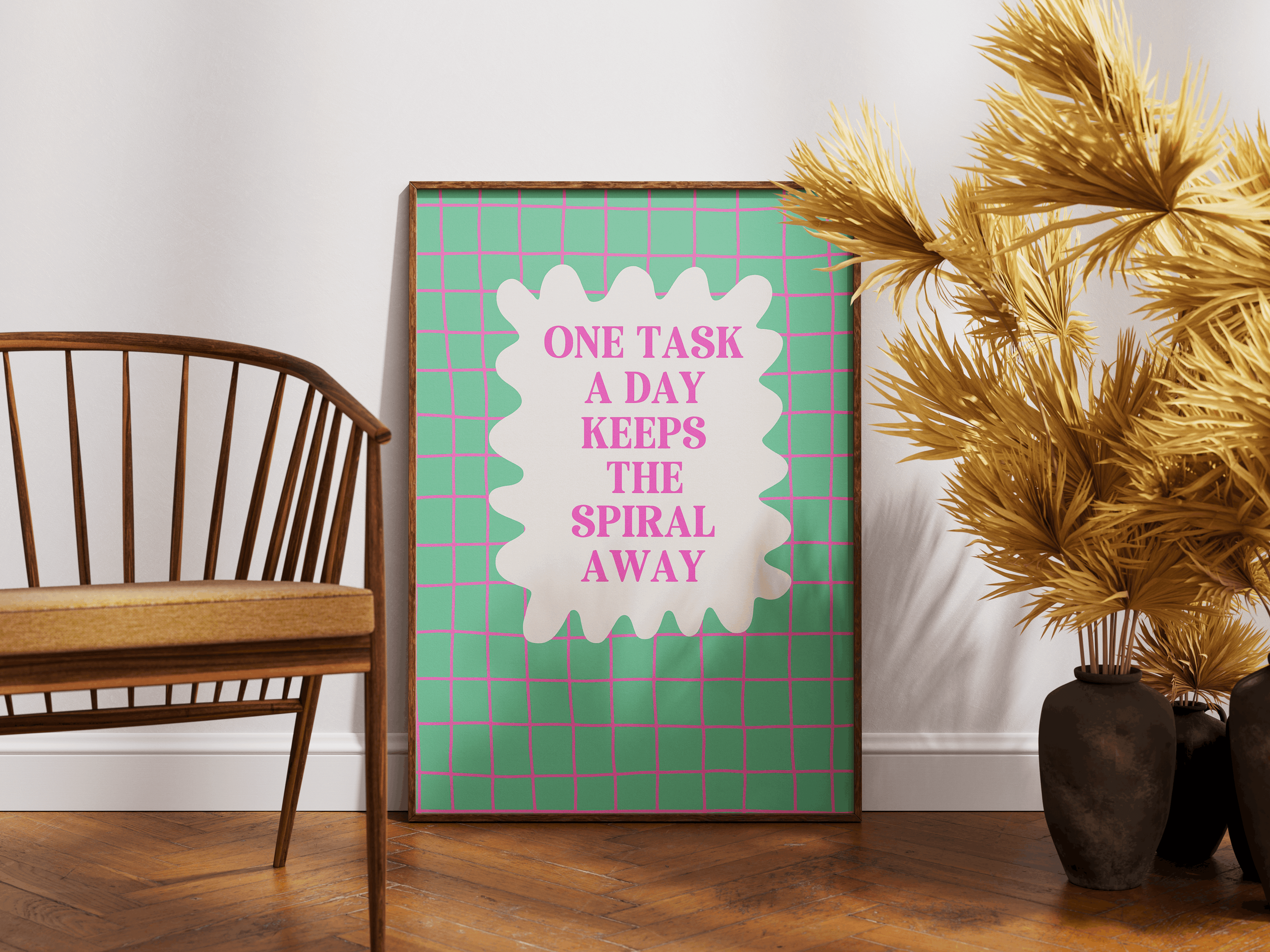 Premium Matte Paper Wooden Framed Poster