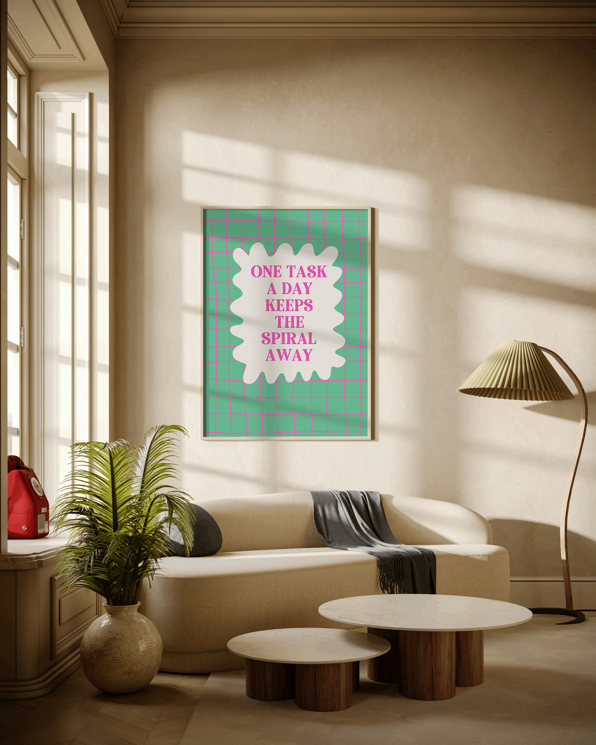 Premium Matte Paper Wooden Framed Poster