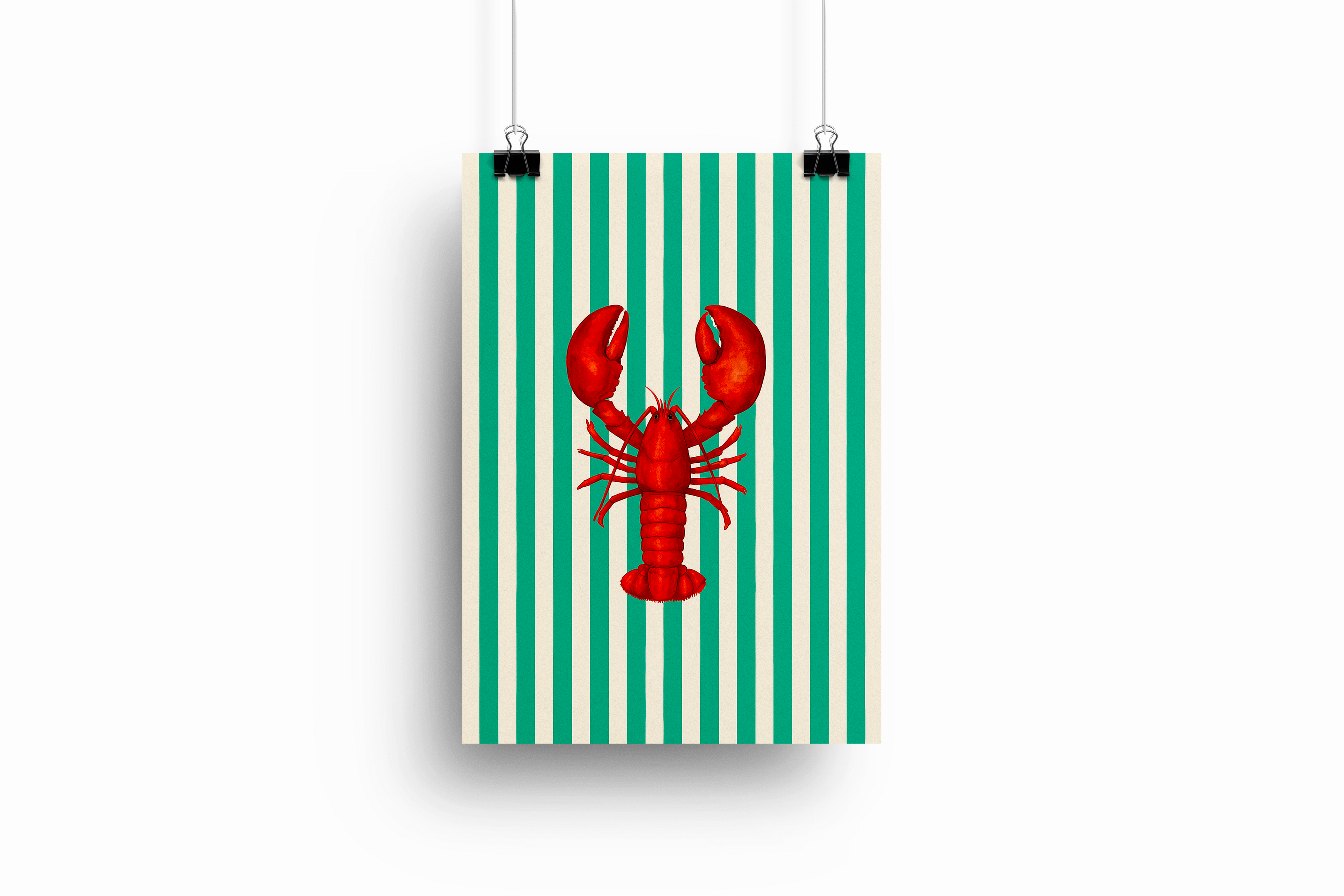 Personalizable Lobster Poster