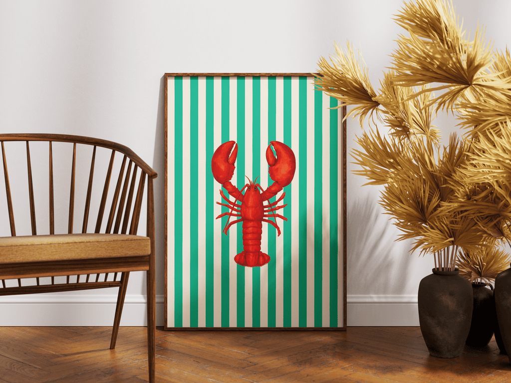 Personalizable Lobster Canvas