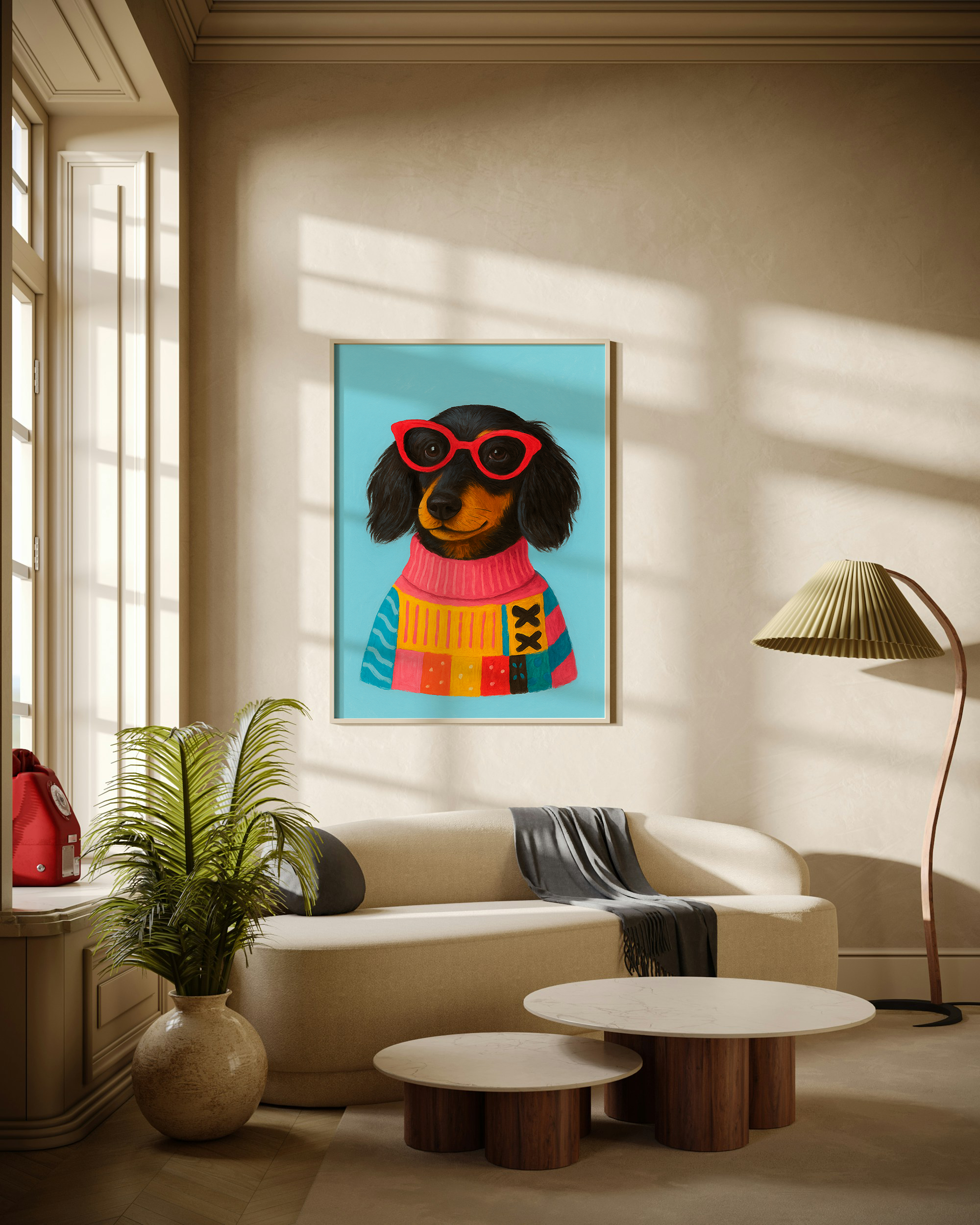 Cozy Dog Poster