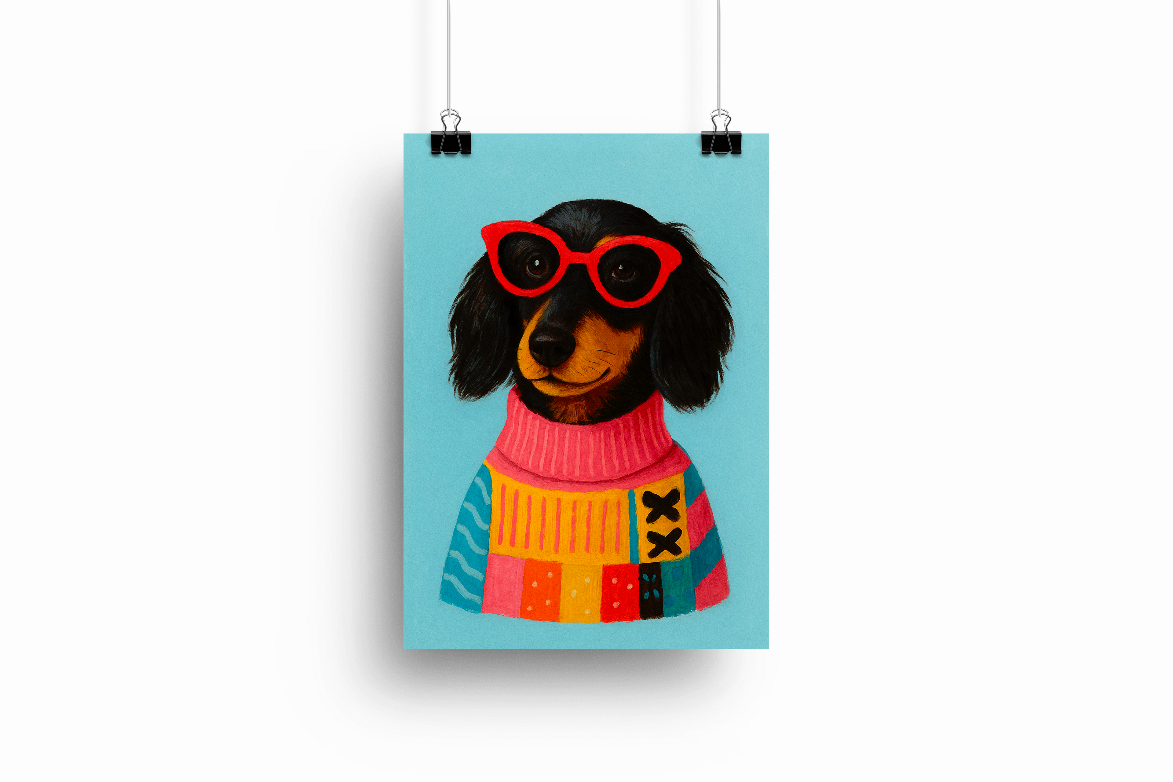 Cozy Dog Poster